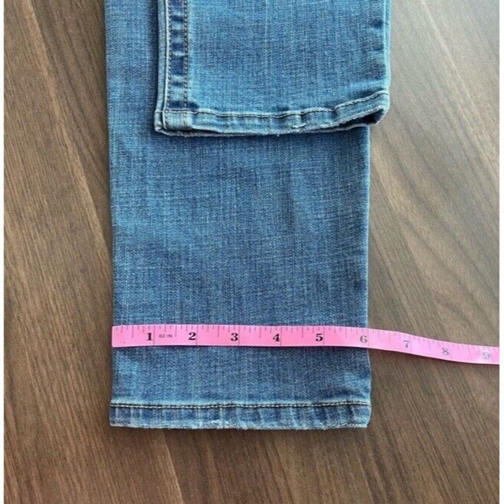 Seven7 Jeans Blue Denim Tummyless High Rise Skinny Slim Stretch Plus Size 16 EUC - Picture 11 of 11